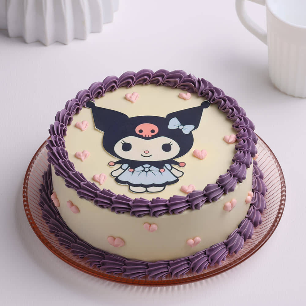 Skull Kuromi Vintage Cake